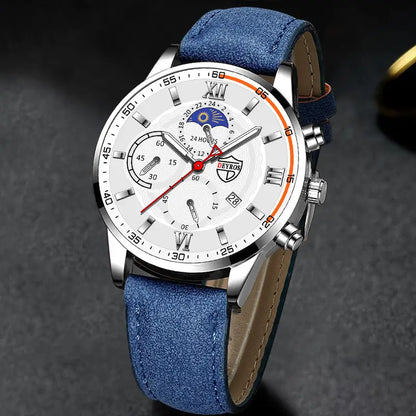 Business Men'S Calendar Quartz Watches