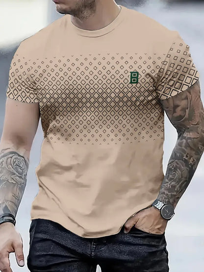 Men'S Fashion Crew Neck T-Shirt