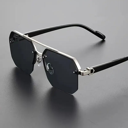 Men's Square Frame Fashion Glasses