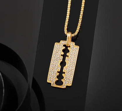 Trendy Hip-Hop Men's Alloy Necklace