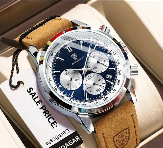 POEDAGAR Luxury Man Watch