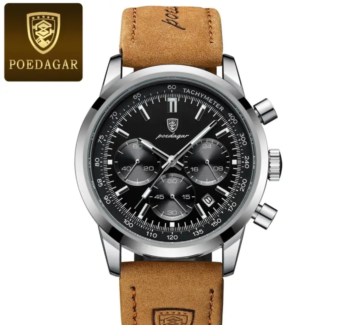 POEDAGAR Luxury Man Watch