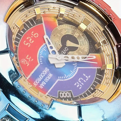 Themed Round Dial Quartz Watch