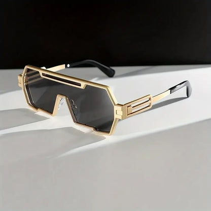 Men's Metal Special Shaped Glasses