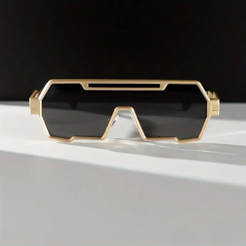 Men's Metal Special Shaped Glasses