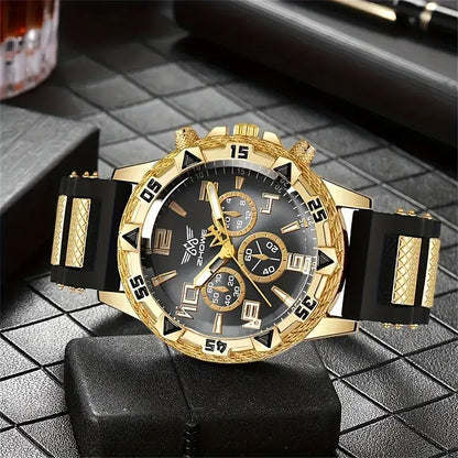 Fashion Sports Alloy Quartz Watch